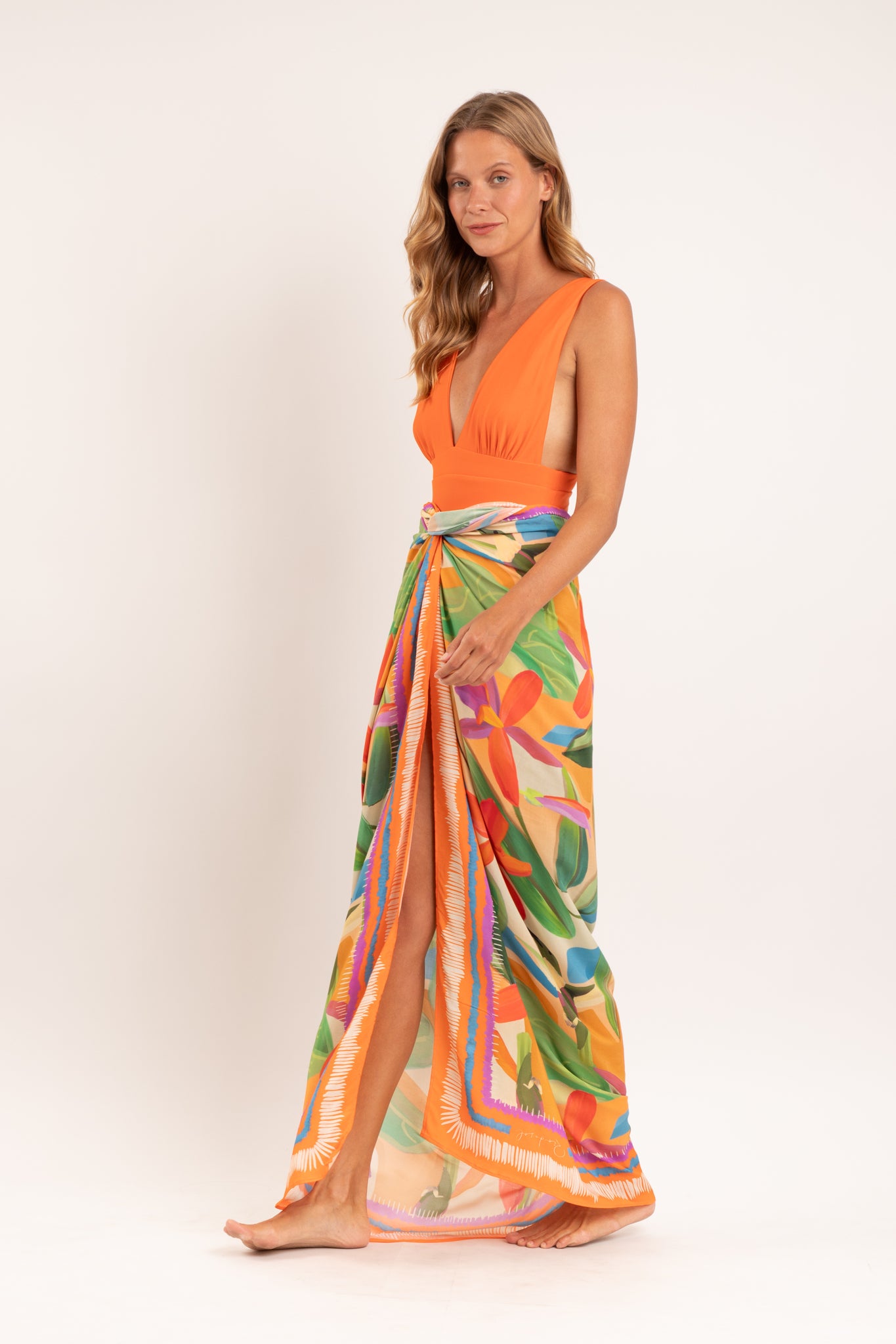 Image 03: Rio De Sol Pareo Tropical Canga