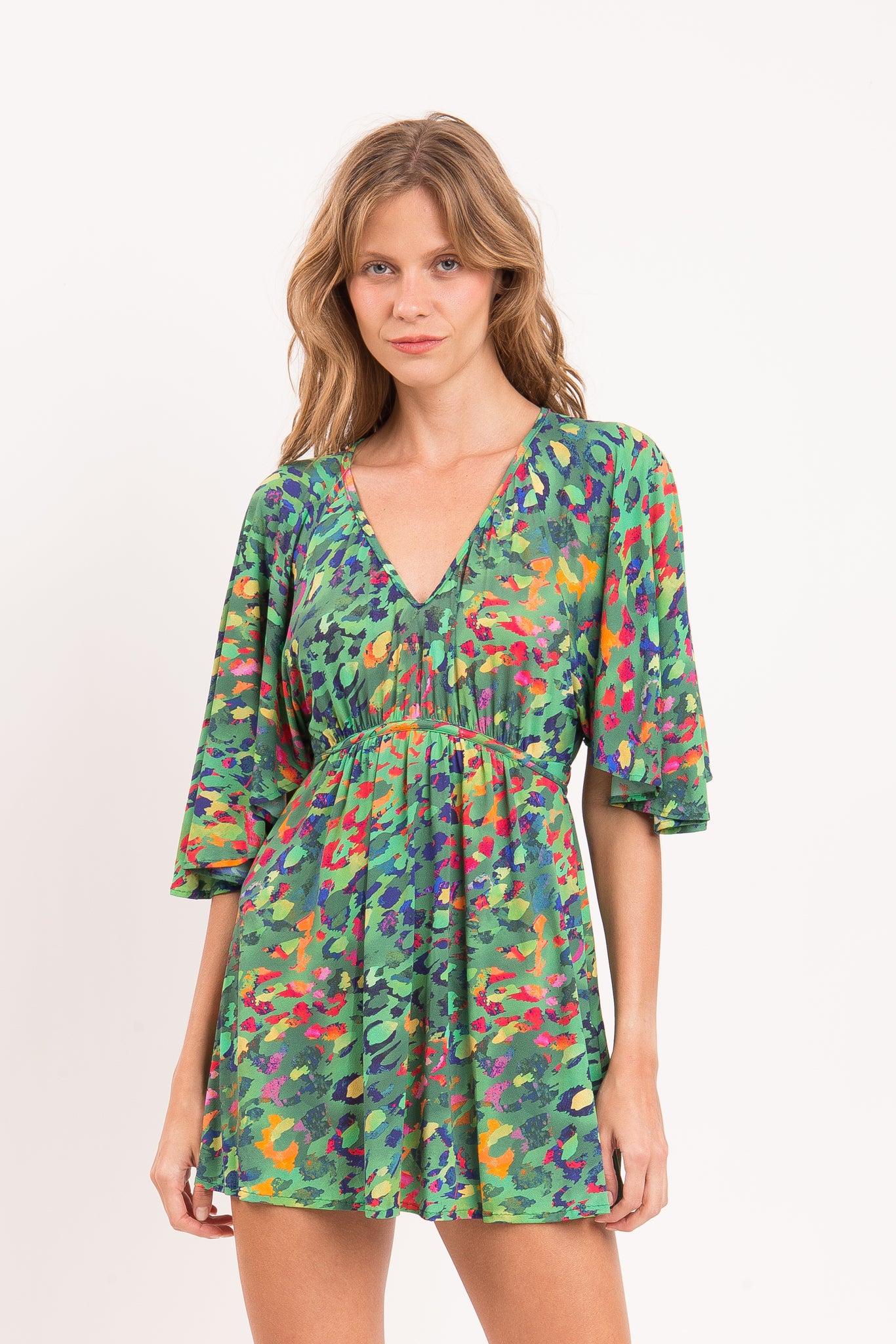 Model Front: Rio De Sol Mini Dress Wilds Mini Dress