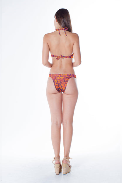 Model Back: Lua Morena Bikini Tops Top Drape Turbinado Jaguar