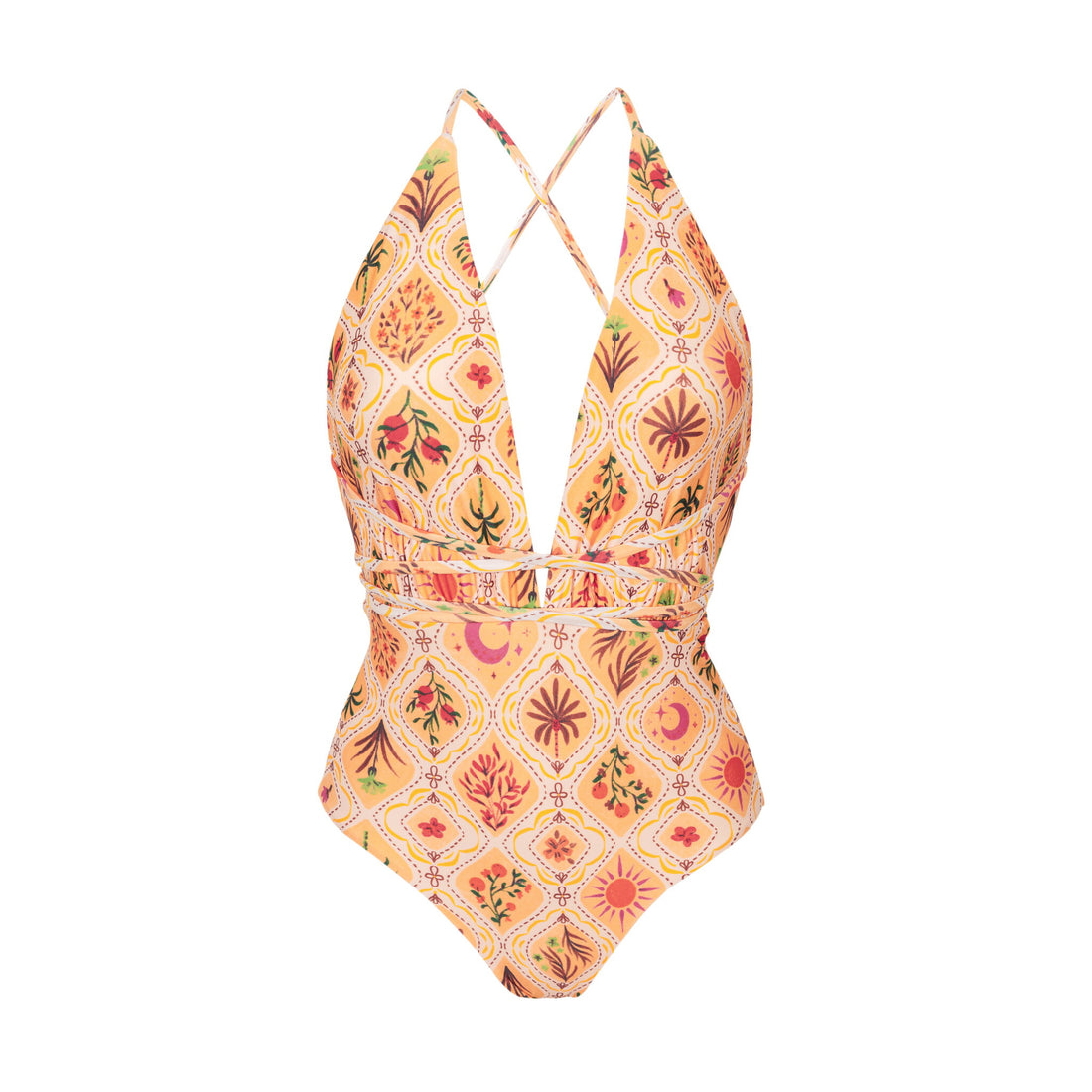 Product Front: Rio De Sol One Piece Swimsuits Mosaico New Vegas