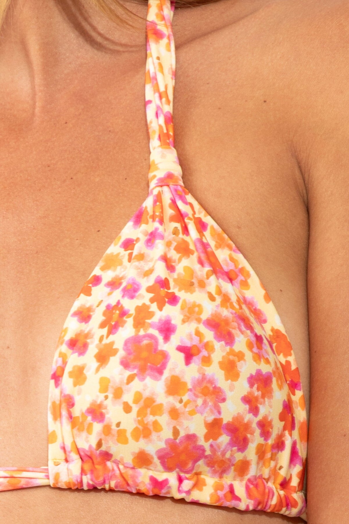 Image 05: Rio De Sol Two Piece Swimwear Set Ditsy-Butter Mel