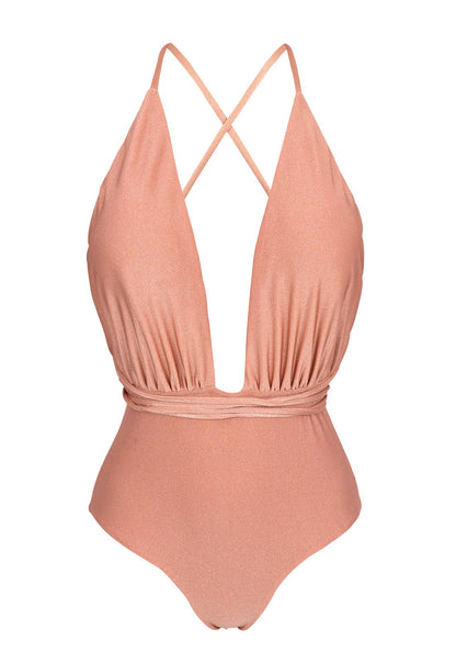 Product Front: Rio De Sol One Piece Swimsuits Rose New Vegas