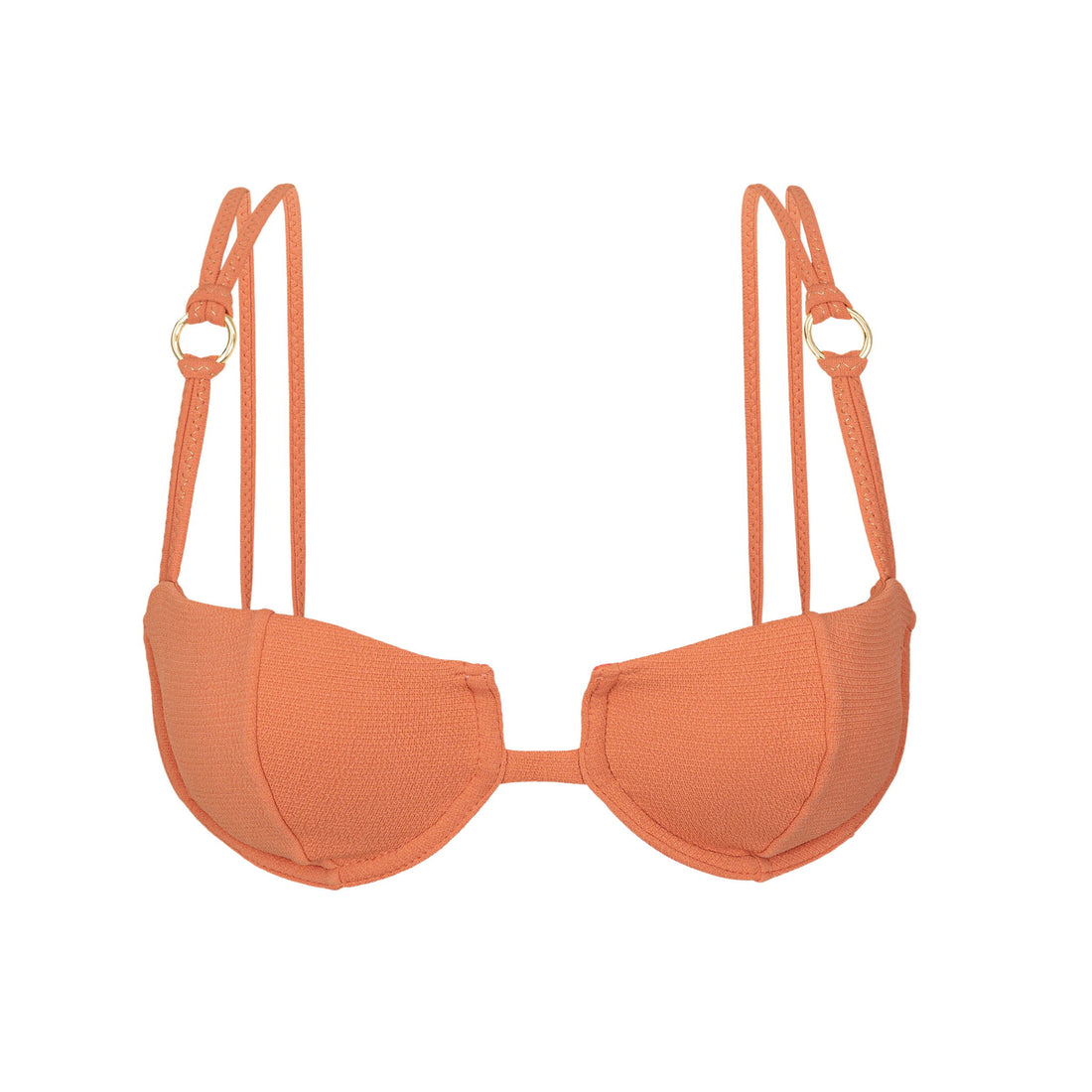 Product Front: Rio De Sol Bikini Tops Top Sand-Argila Juliette-Aya