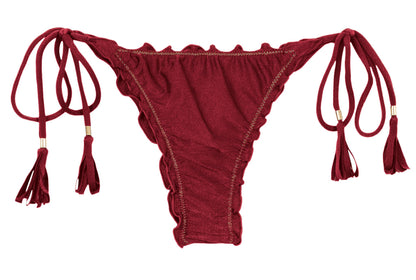 Product Front: Rio De Sol Bikini Bottoms Bottom Shimmer-Divino Frufru-Fio