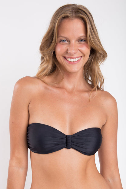 Image 10: Rio De Sol Set Set Touch-Black Bandeau-Crispy Nice