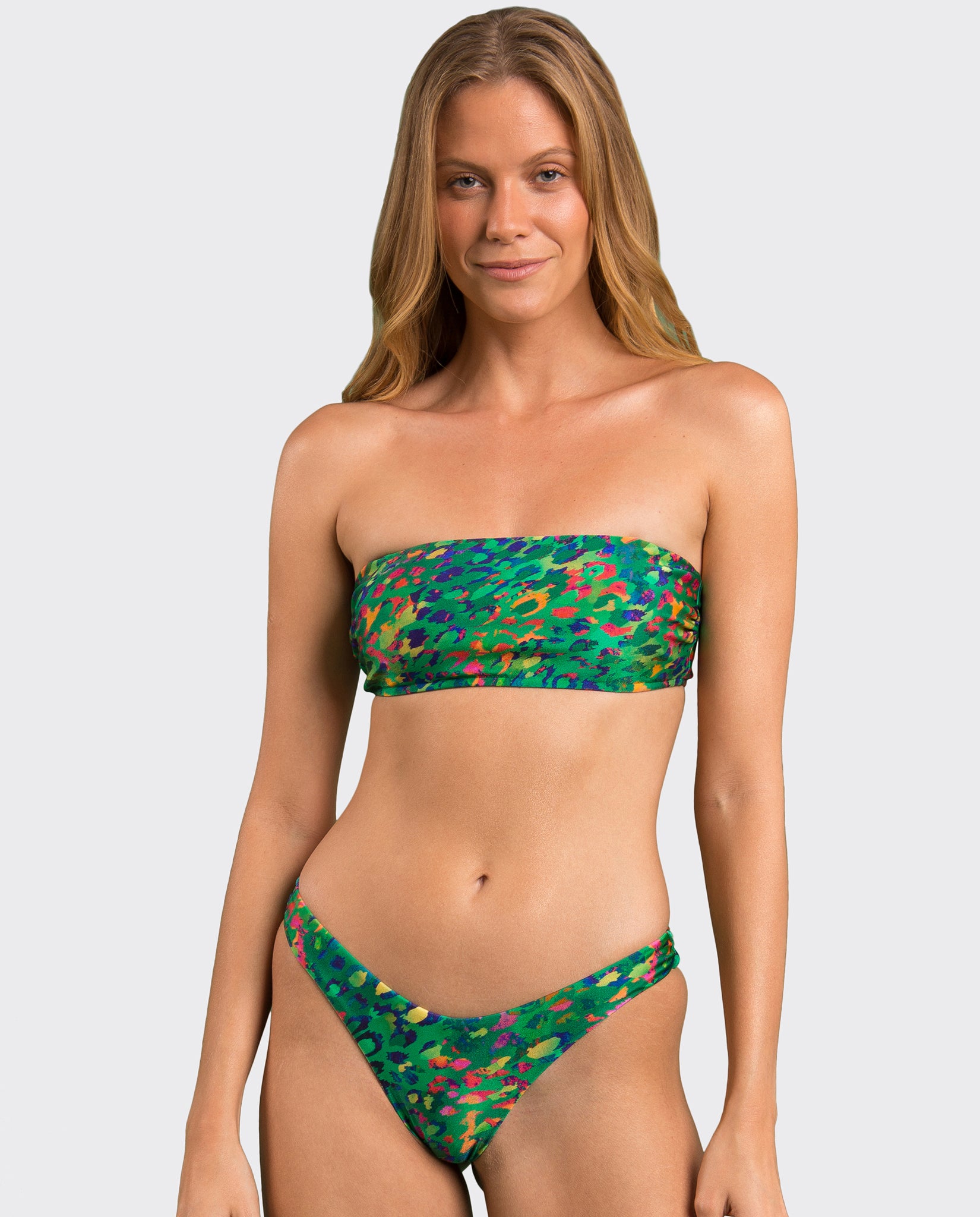 Gallery: Rio De Sol Set Set Wilds Bandeau-Reto Highleg
