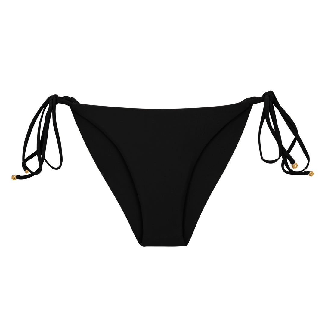 Product Front: Rio De Sol Bottom Bottom Touch-Black Cheeky-Tie