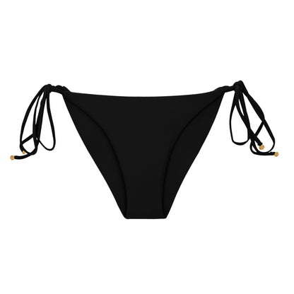 Product Front: Rio De Sol Bottom Bottom Touch-Black Cheeky-Tie