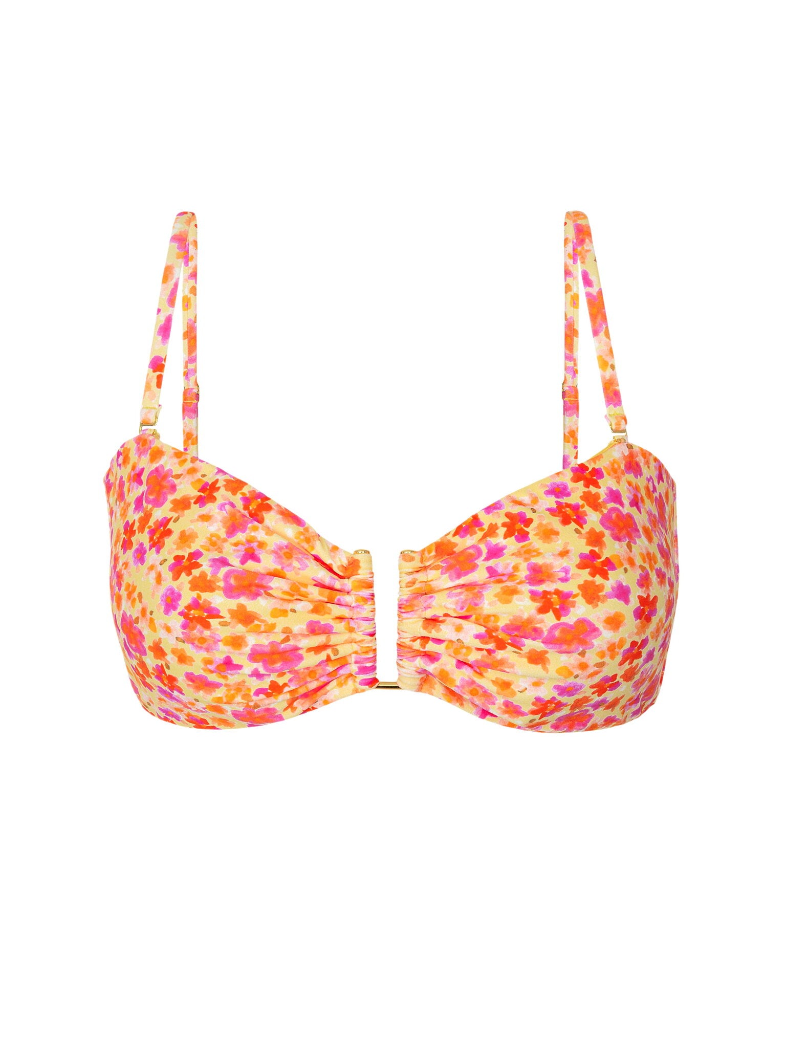 Product Front: Rio De Sol Top Top Ditsy-Butter Sara