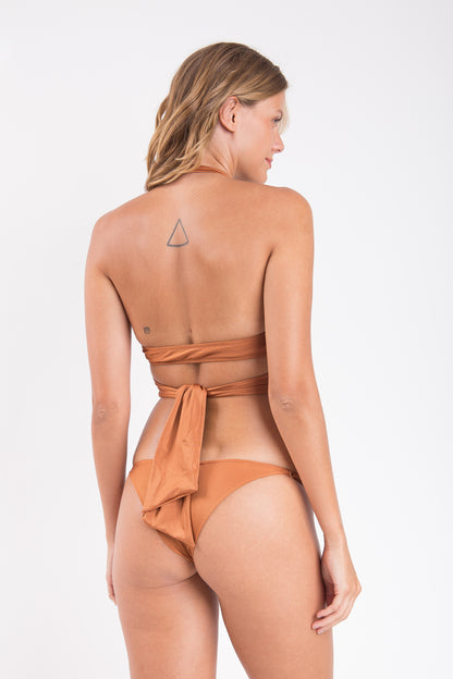 Model Back: Rio De Sol Top Top Nocciola Dune