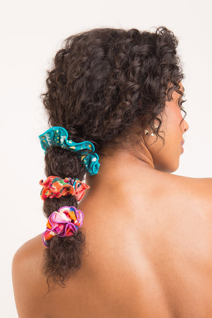 Image 04: Rio De Sol Hair Accessory Love-Trip Scrunchie