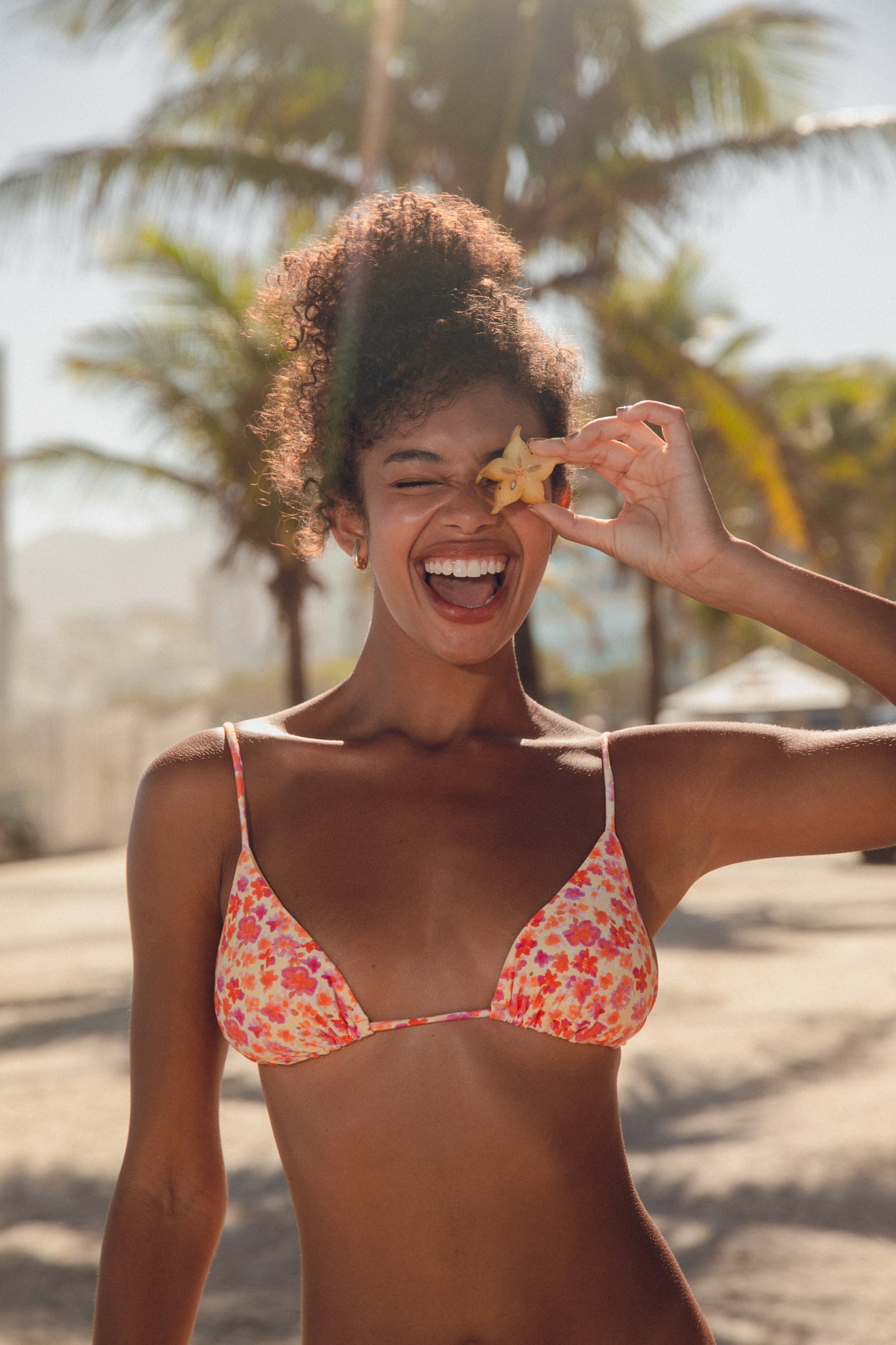 Image 08: Rio De Sol Top Top Ditsy-Butter Lia