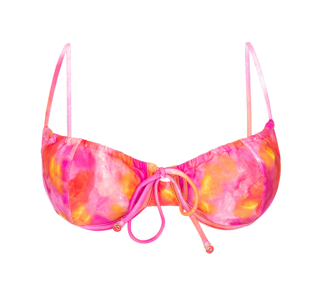 Product Front: Rio De Sol Top Top Joyful Balconet-Tie