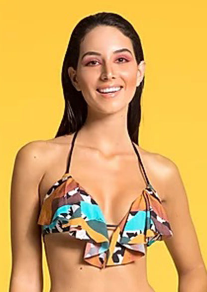 Model Front: Lua Morena Top Top Babado Dunas