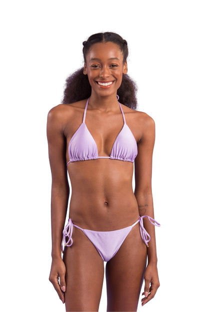 Model Front: Rio De Sol Bottom Bottom Shimmer-Harmonia Cheeky-Tie