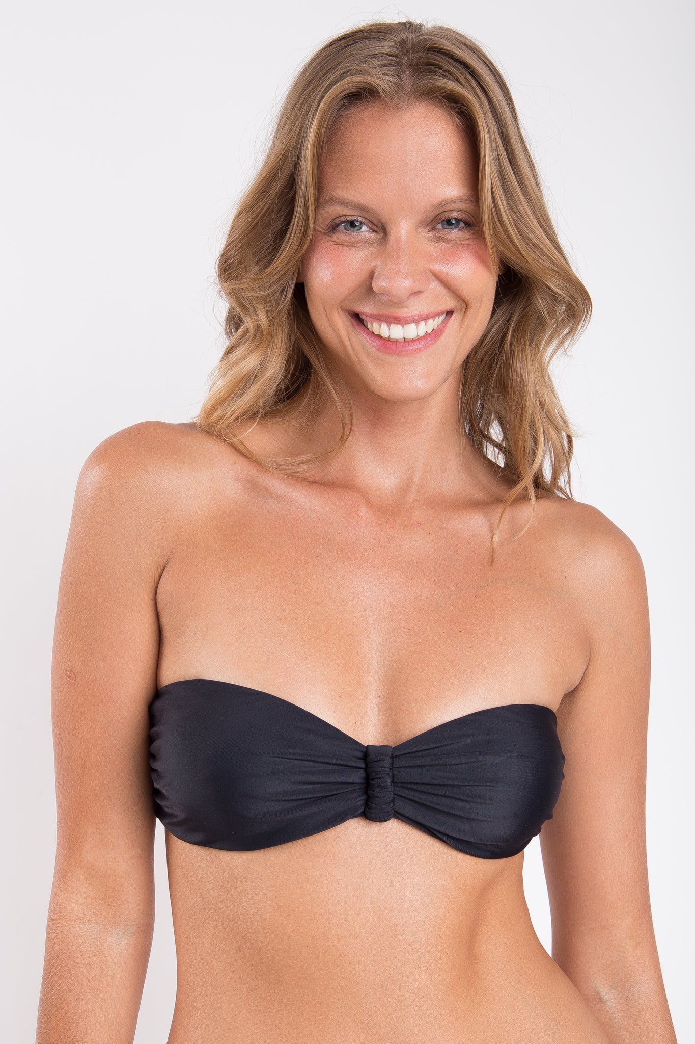 Image 10: Rio De Sol Top Top Touch-Black Bandeau-Crispy