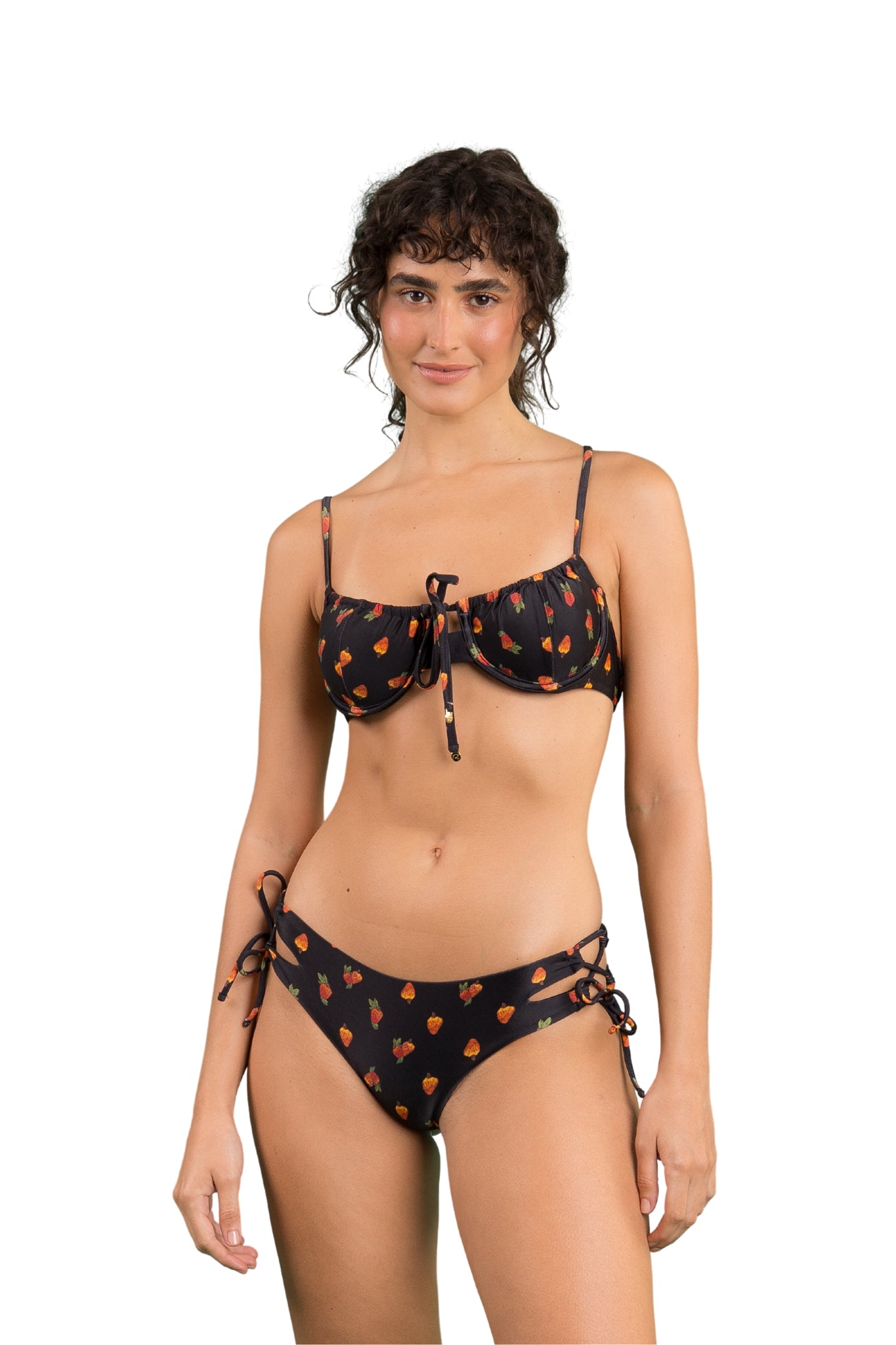 Model Front: Rio De Sol Bottom Bottom Cashew Madrid