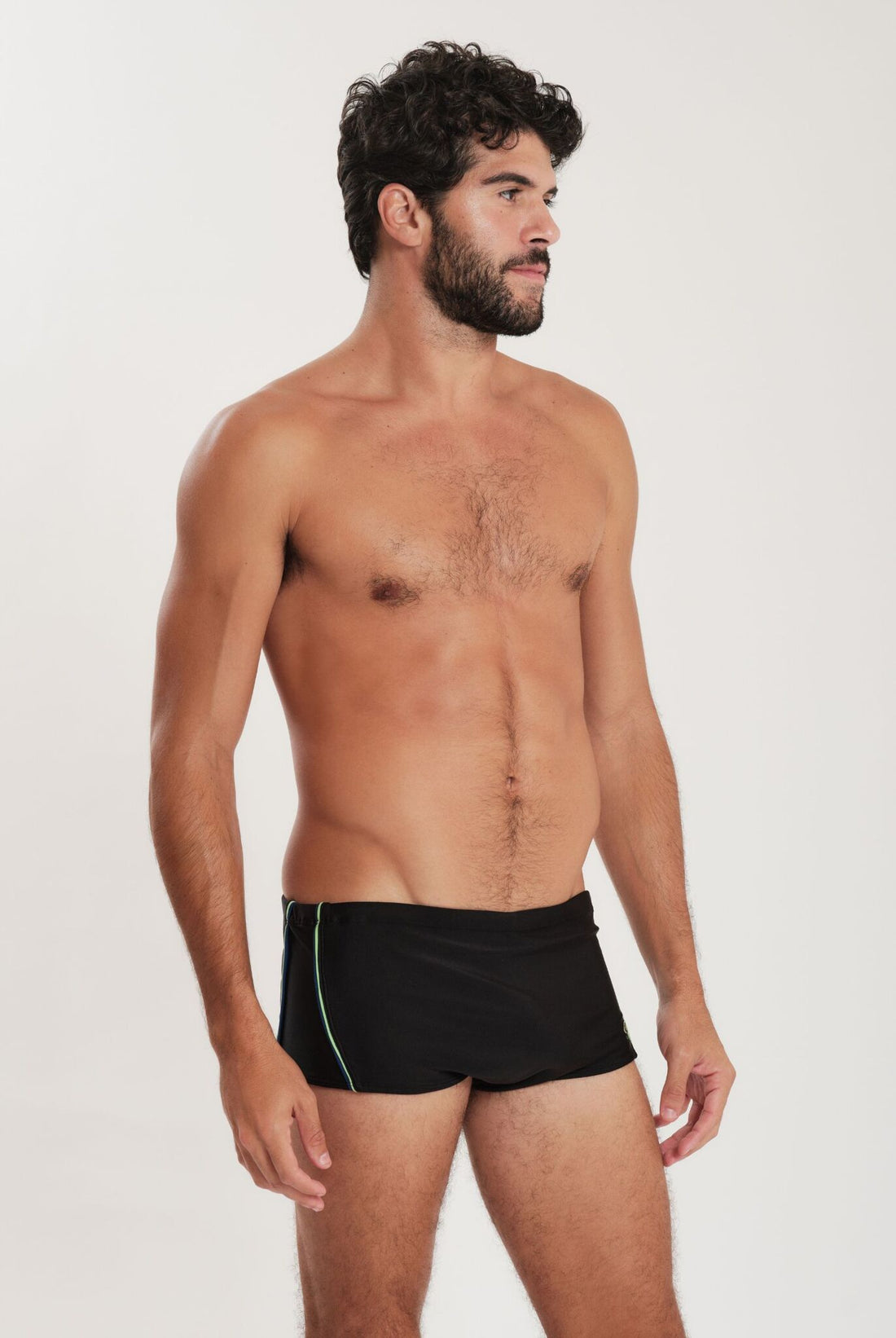 Model Front: Blueman Sunga / Boxer Sunga Army Malfitana Liso Preto