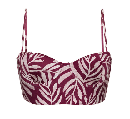 Product Front: Rio De Sol Top Top Palms-Vine Balconet-Anna