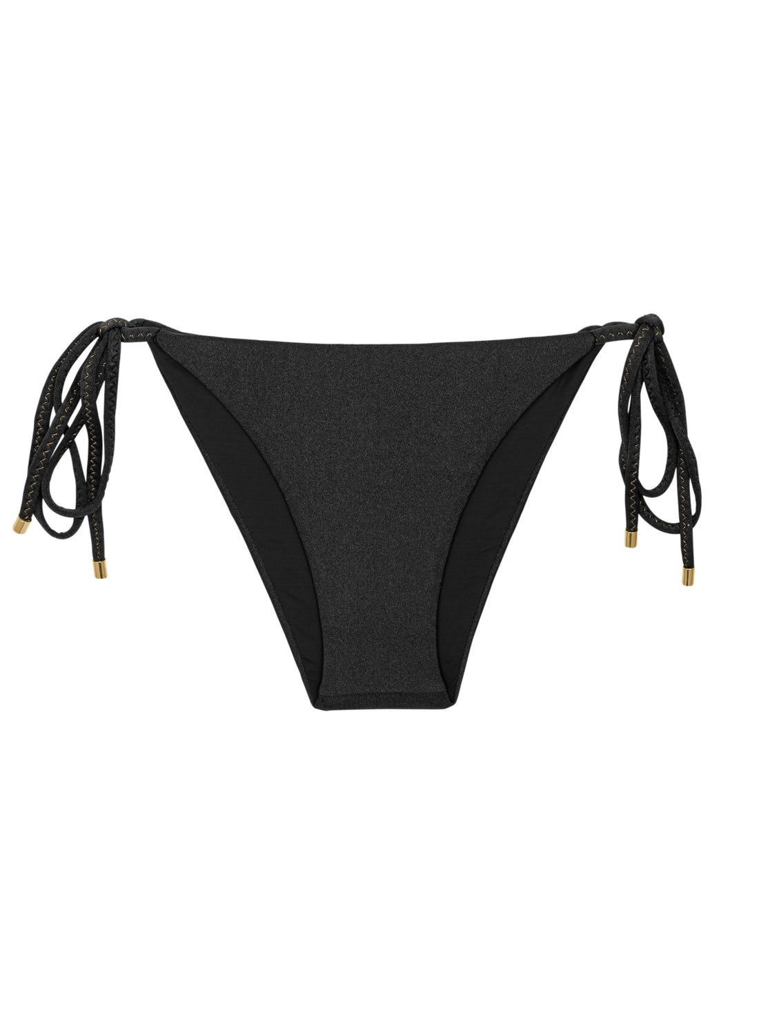 Product Front: Rio De Sol Bottom Bottom Shimmer-Black Lacinho