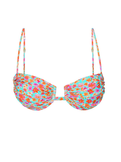 Product Front: Rio De Sol Top Top Ditsy-Sky Zaya