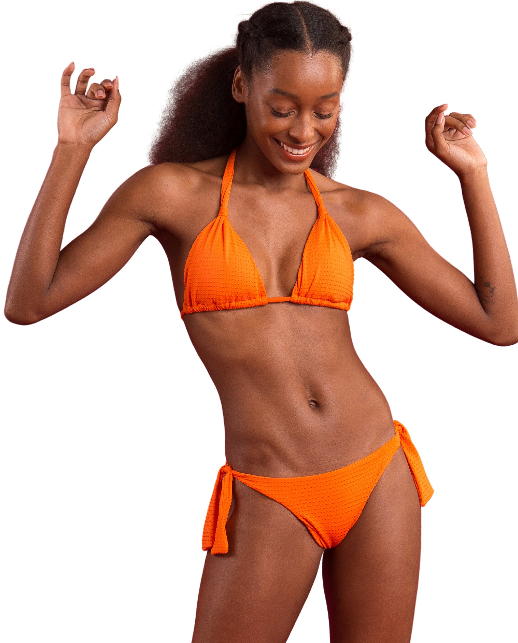 Gallery: Rio De Sol Set Set Dots-Orange Mel Italy