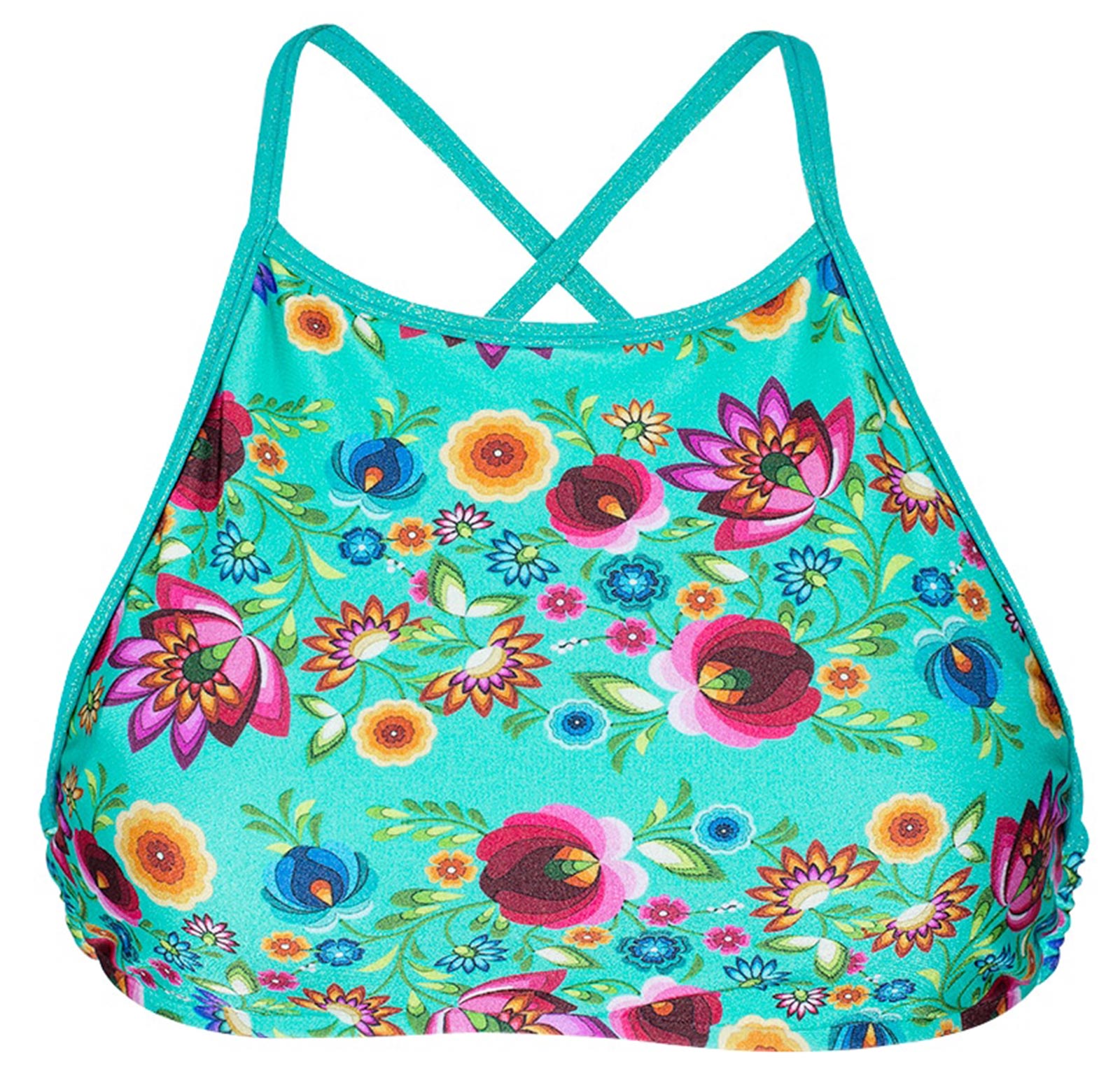 Product Front: Rio De Sol Top Soutien Bloom Cropped