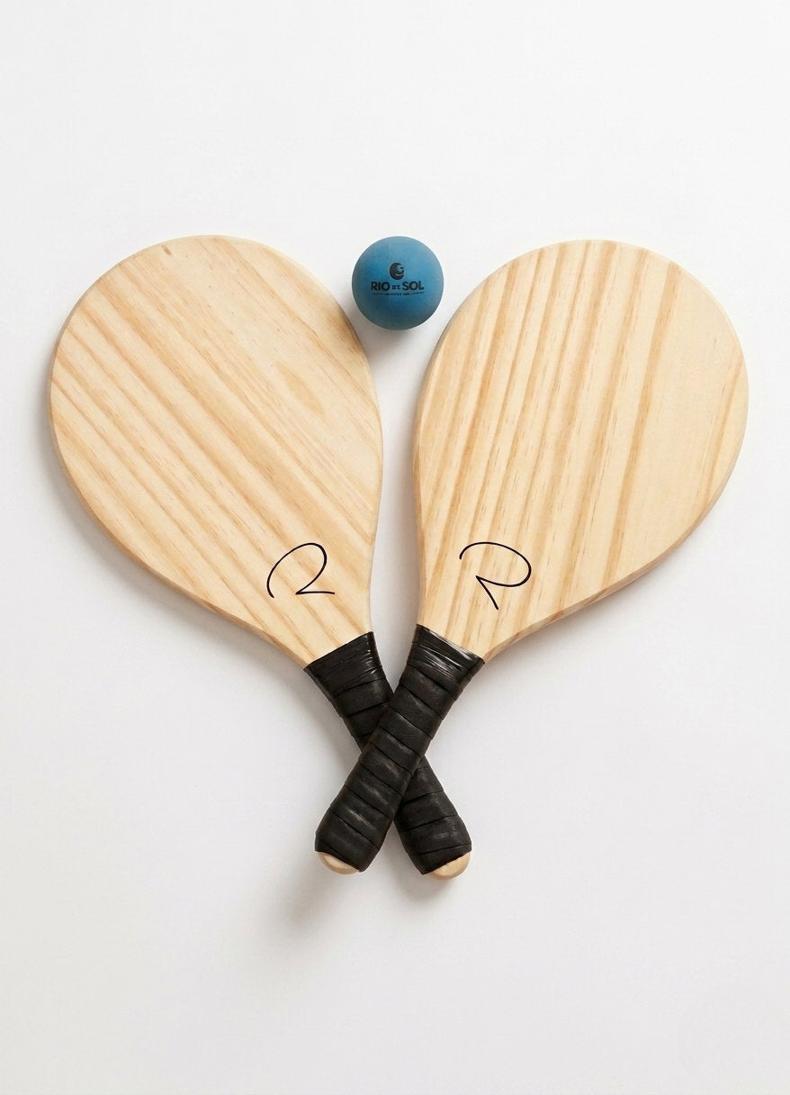 Product Front: Rio De Sol Beach Bat Set Rio De Sol Freescobol Set