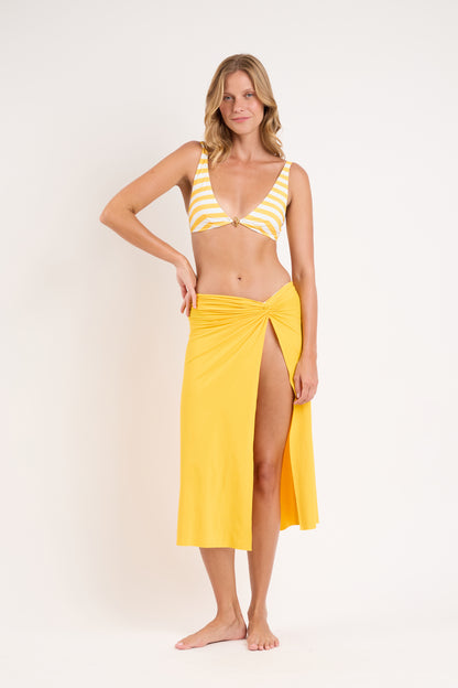 Image 04: Rio De Sol Beach Skirt Bio-Luz-Solar Long Skirt Knot