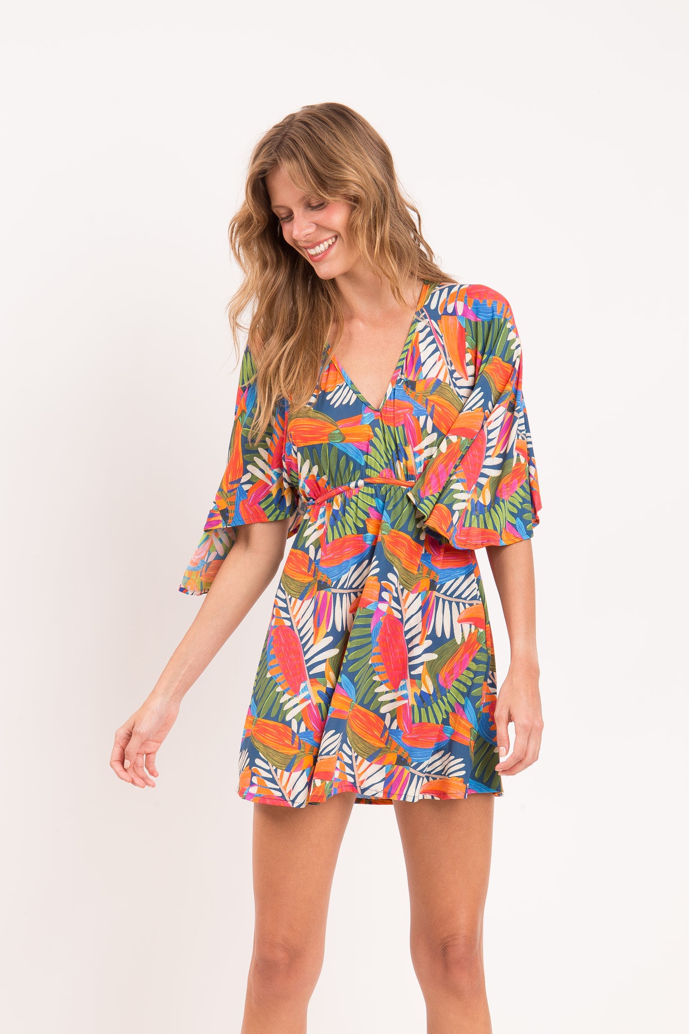 Image 08: Rio De Sol Mini Dress Jungle Mini Dress