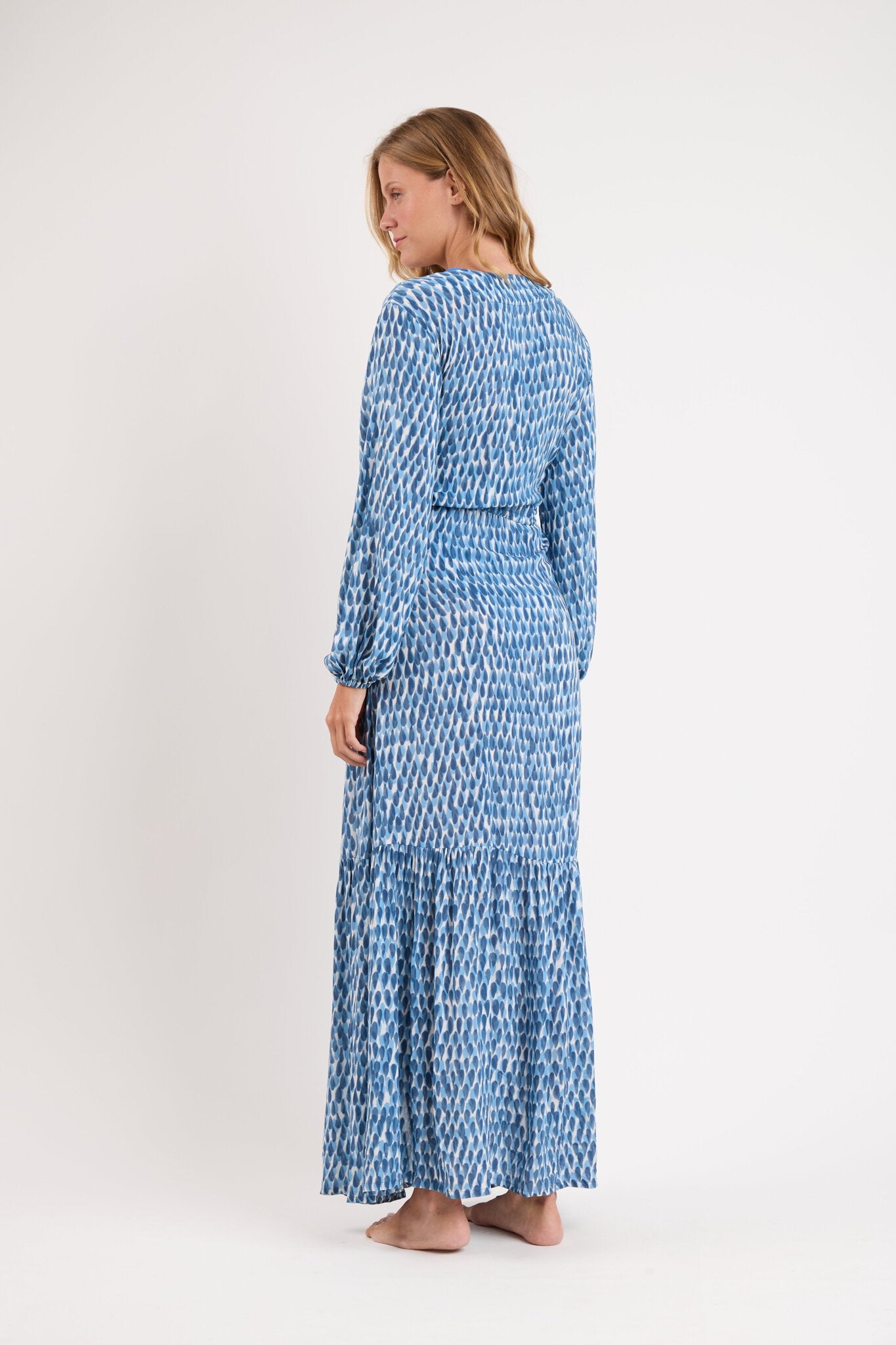 Model Back: Rio De Sol Maxi Dresses Chuva Long Dress Verona