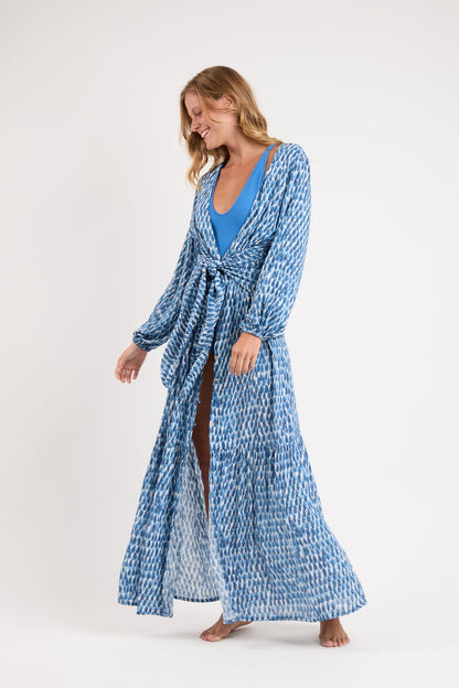 Image 09: Rio De Sol Maxi Dresses Chuva Long Dress Verona