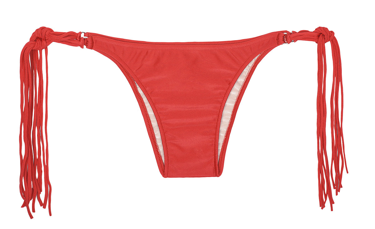 Product Front: Rio De Sol Bottom Calcinha Franja Red