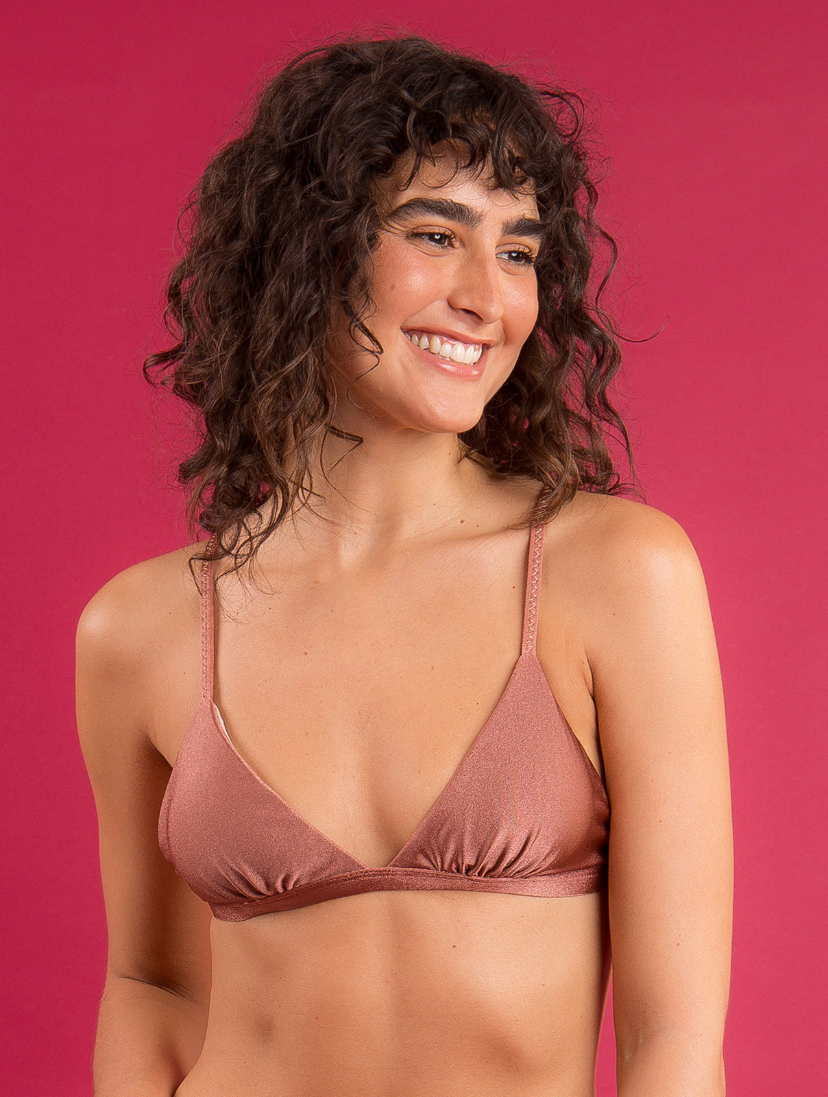 Image 10: Rio De Sol Top Top Shimmer-Copper Tri-Fixo