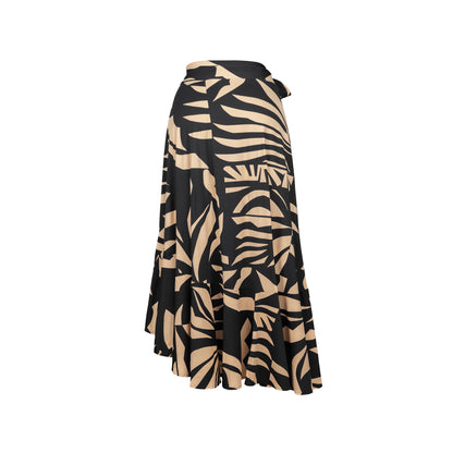 Product Back: Lua Morena Beach Skirt Brisa-Da-Noite Pareo Babado