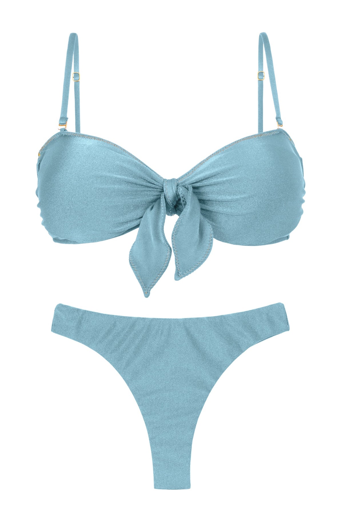 Product Front: Rio De Sol Two Piece Swimwear Set Mirante Bandeau-No Nice-Fio