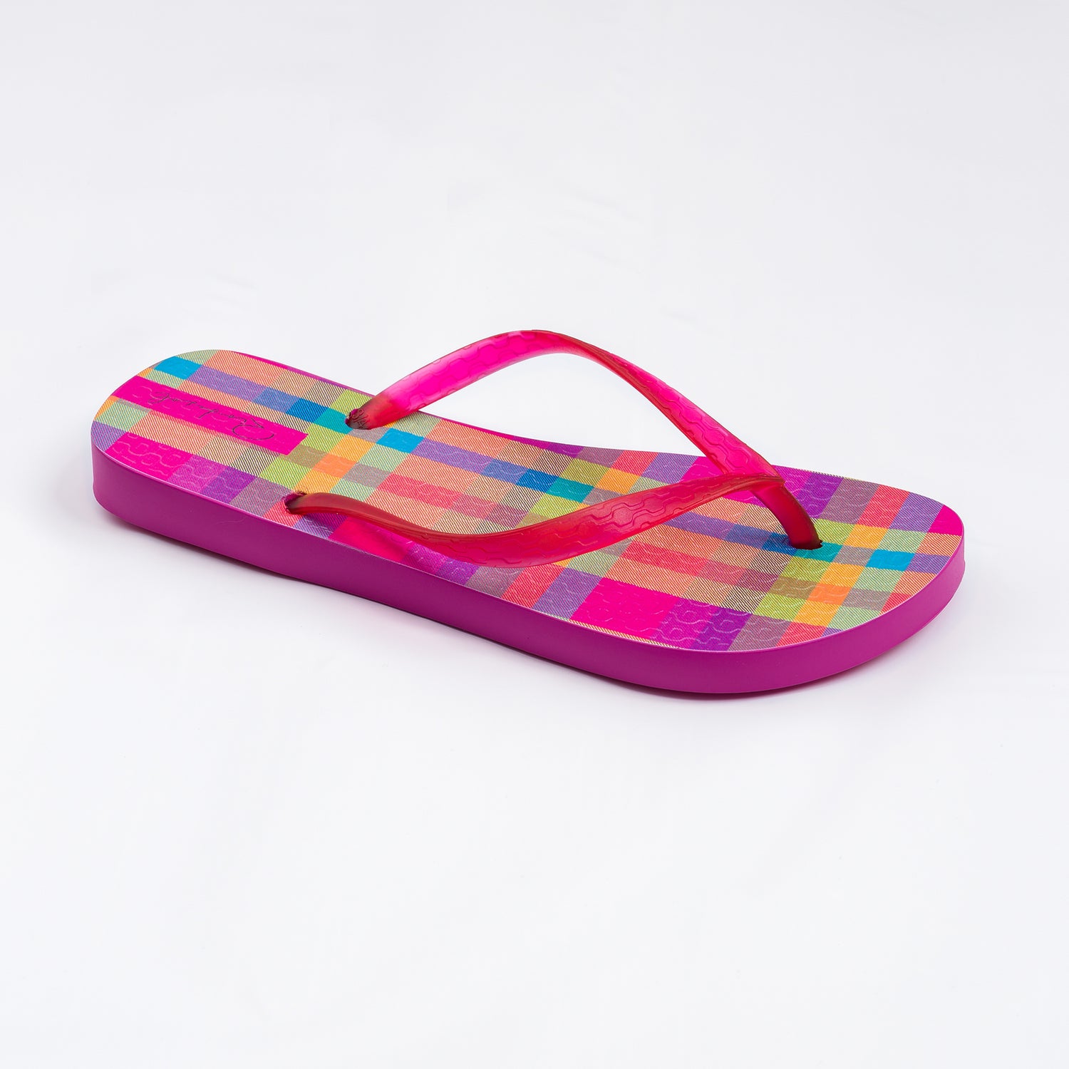 Product Back: Rio De Sol Flip-Flop Tulip-Garden Slim