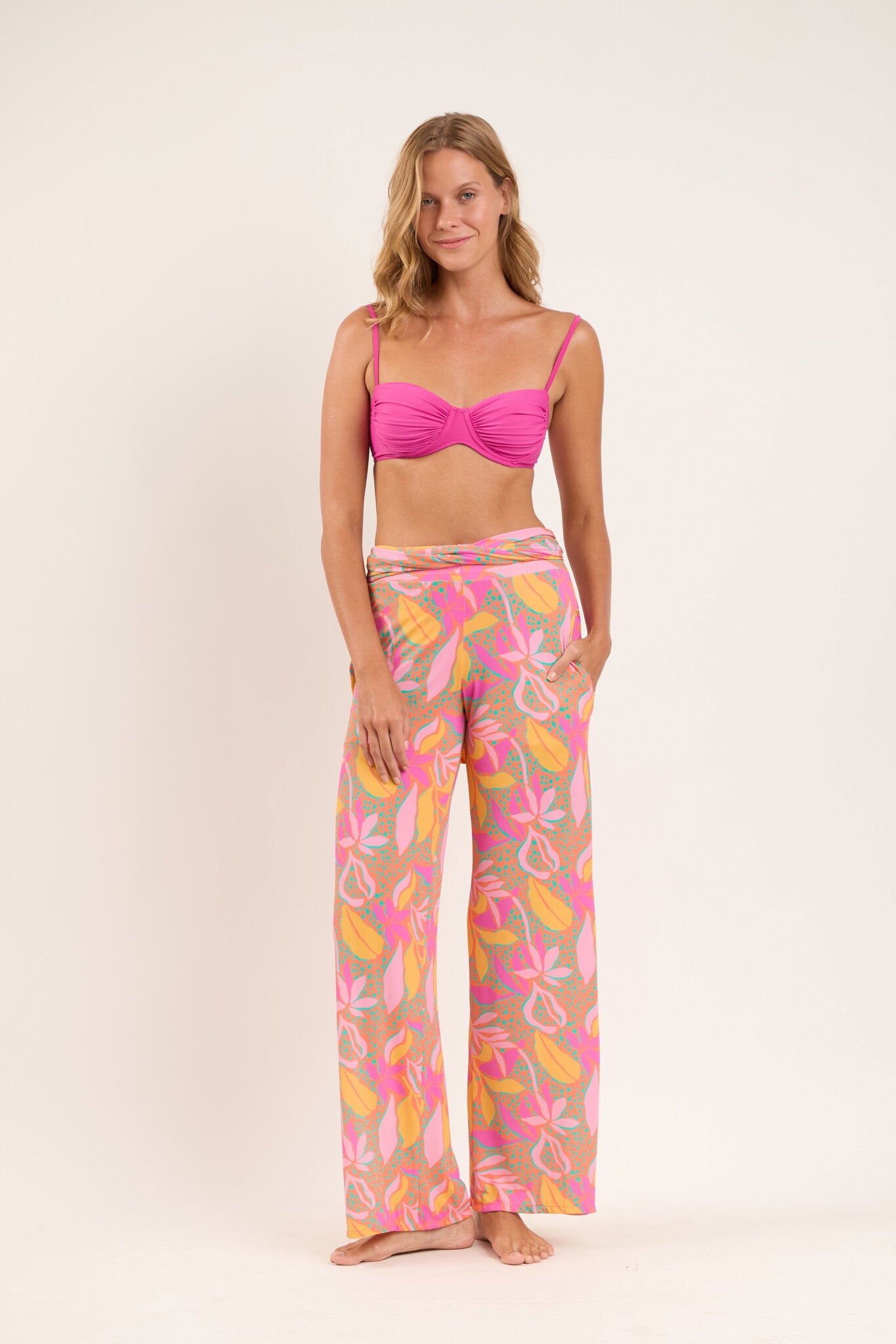 Image 07: Rio De Sol Beach Trousers Lyla Pants Knot
