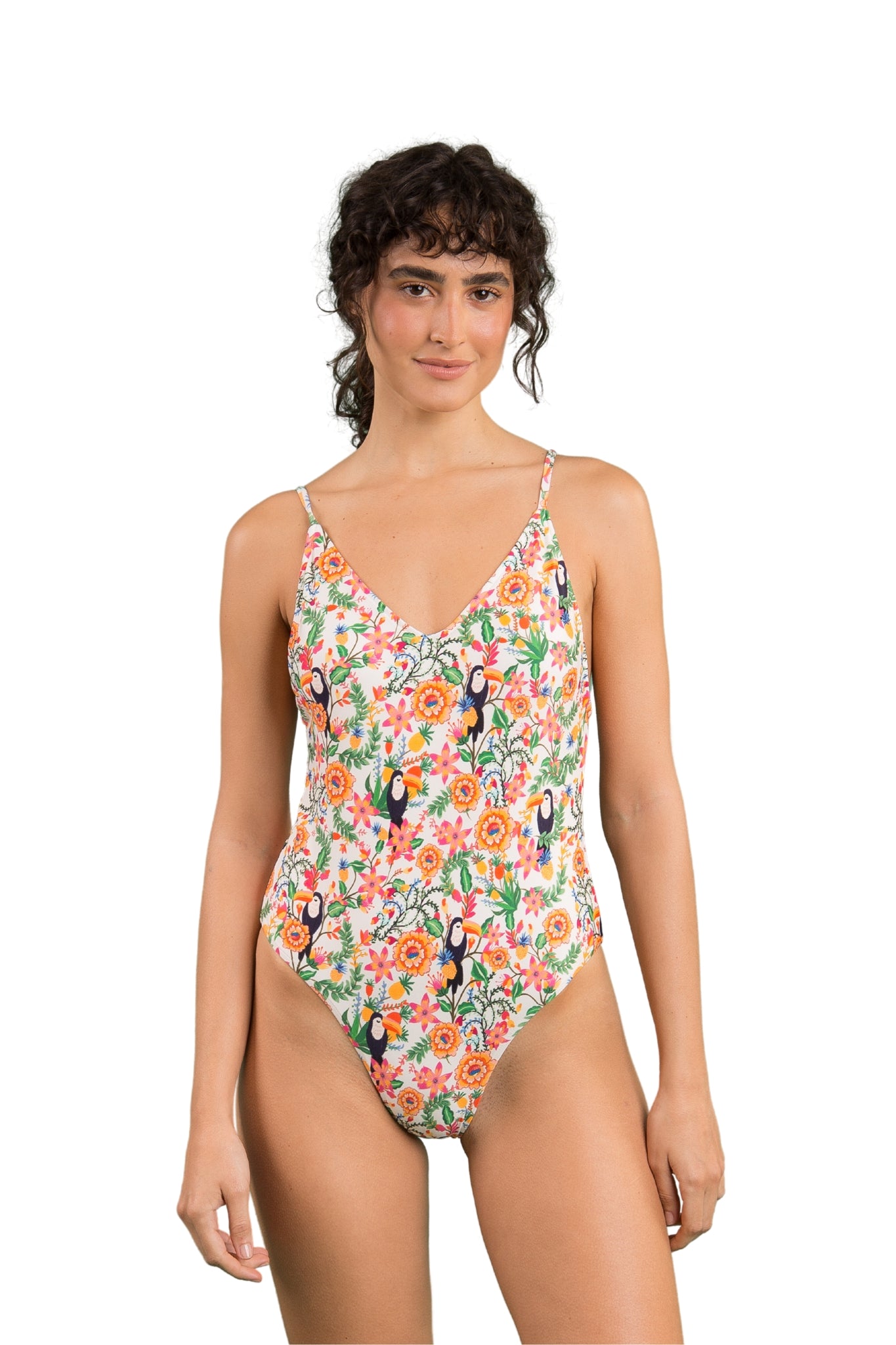 Model Front: Rio De Sol One-Piece Boho Hype