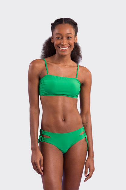 Model Front: Rio De Sol Top Top Tambourine Bandeau-Reto
