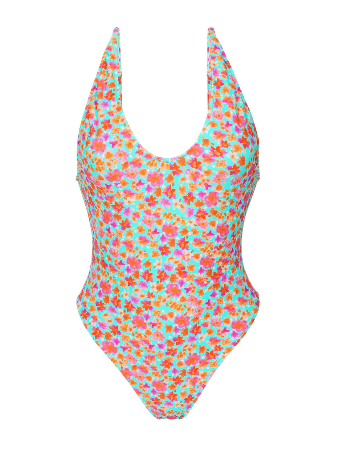 Product Front: Rio De Sol One-Piece Ditsy-Sky Hype