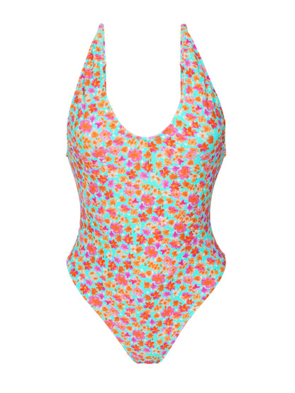 Product Front: Rio De Sol One-Piece Ditsy-Sky Hype