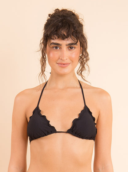 Image 09: Rio De Sol Top Top Dots-Black Frufru