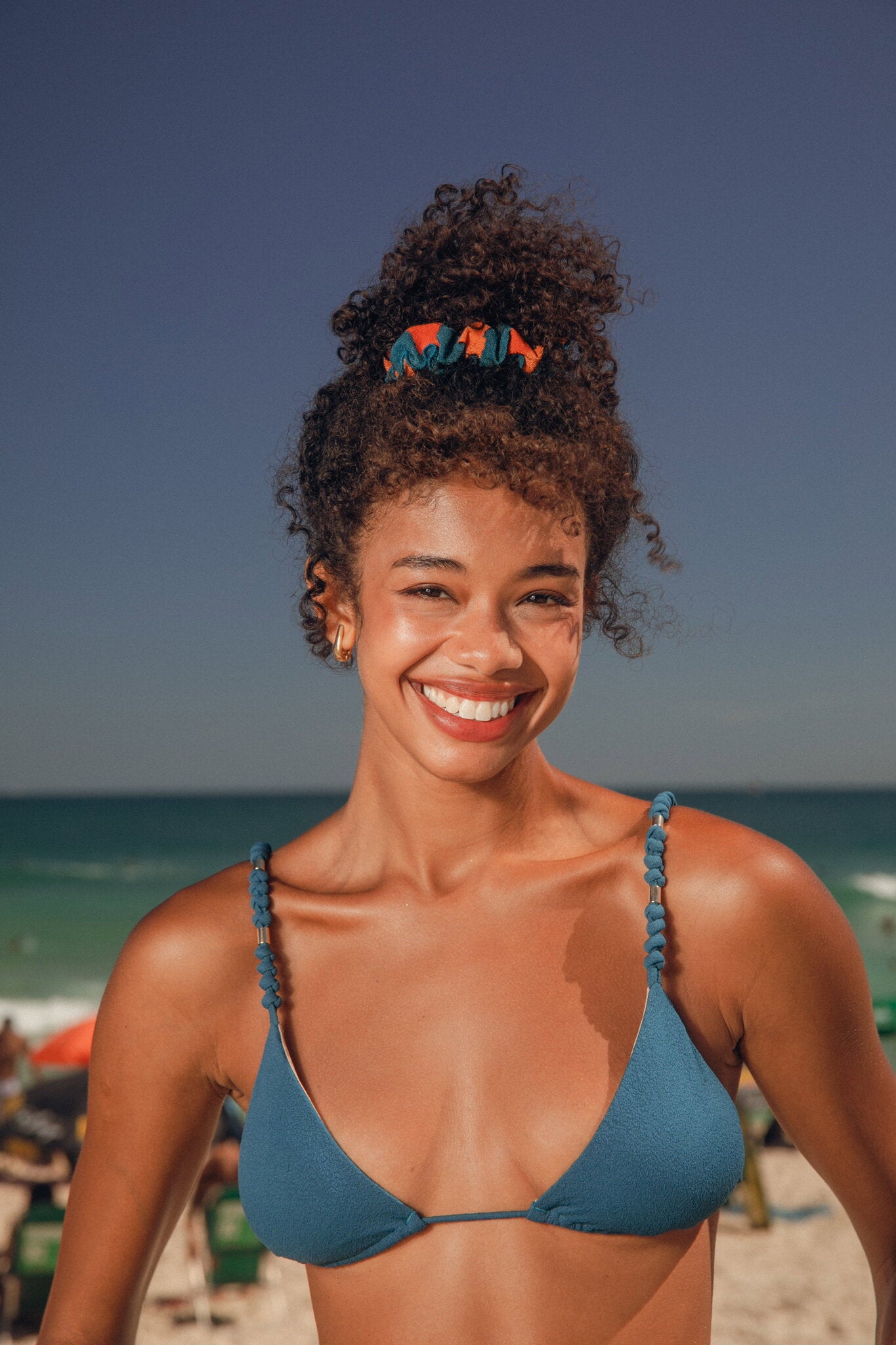 Image 03: Rio De Sol Hair Accessory Luma Scrunchie