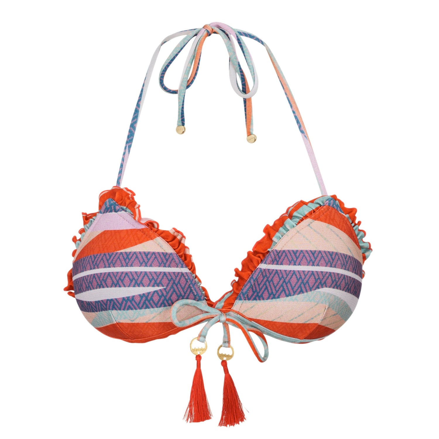 Product Front: La Playa Top Top Bolha Navy