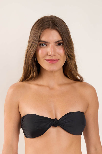 Gallery: Rio De Sol Top Top Touch-Black Bandeau-Joy