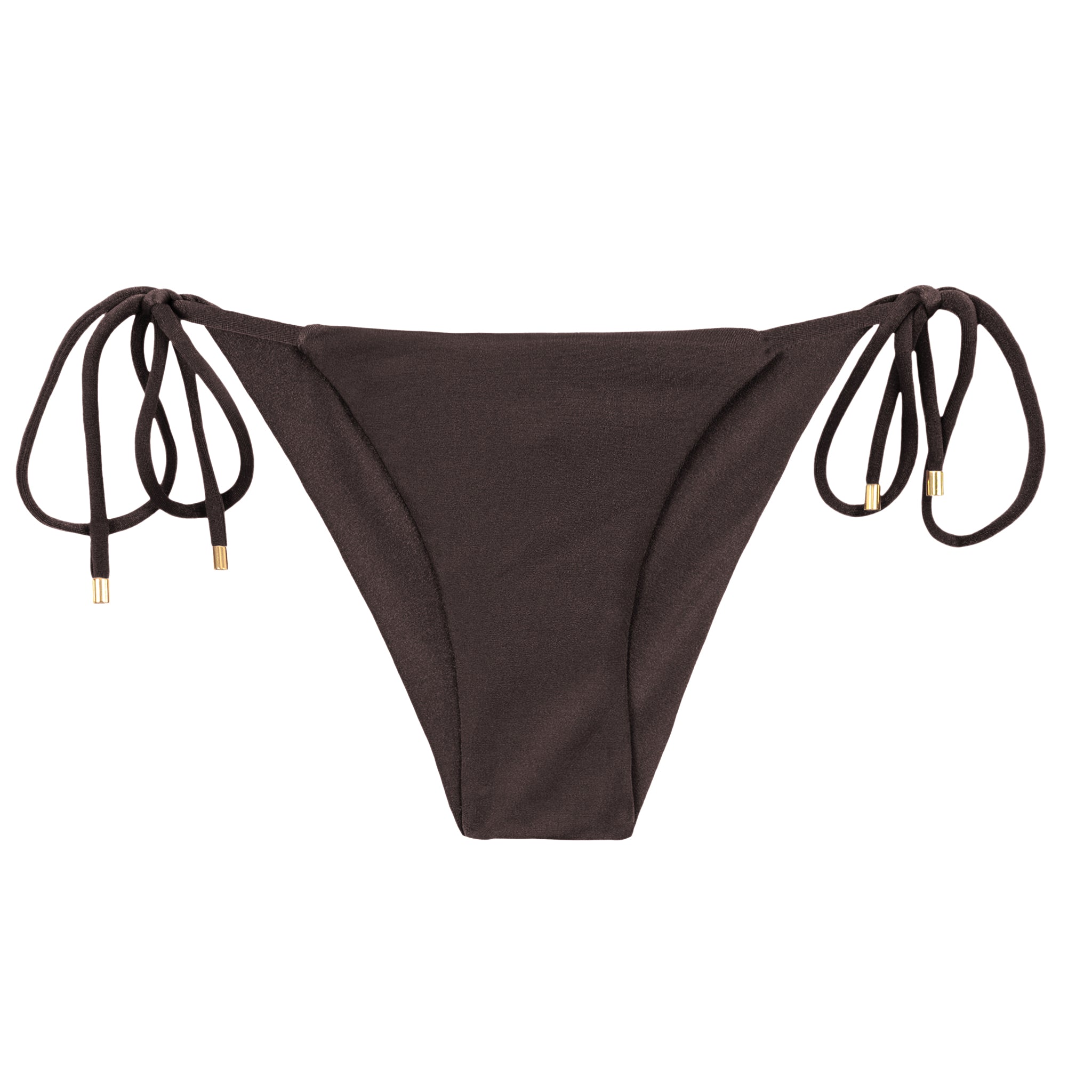 Product Front: Rio De Sol Bottom Bottom Shimmer-Coffee Cheeky-Tie