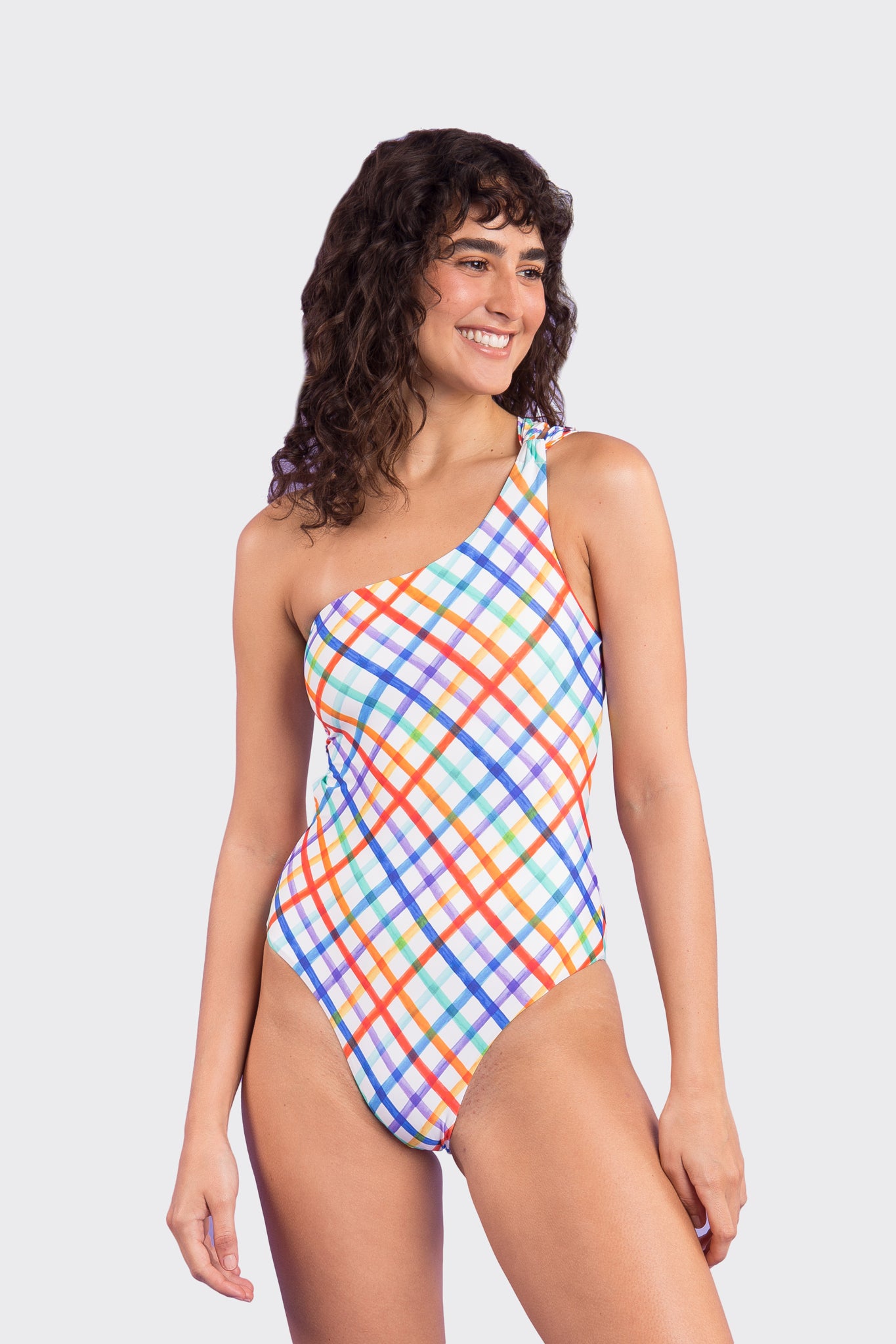 Image 04: Rio De Sol One-Piece Square Santorini