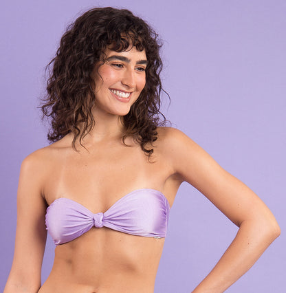 Image 13: Rio De Sol Top Top Shimmer-Harmonia Bandeau-Joy