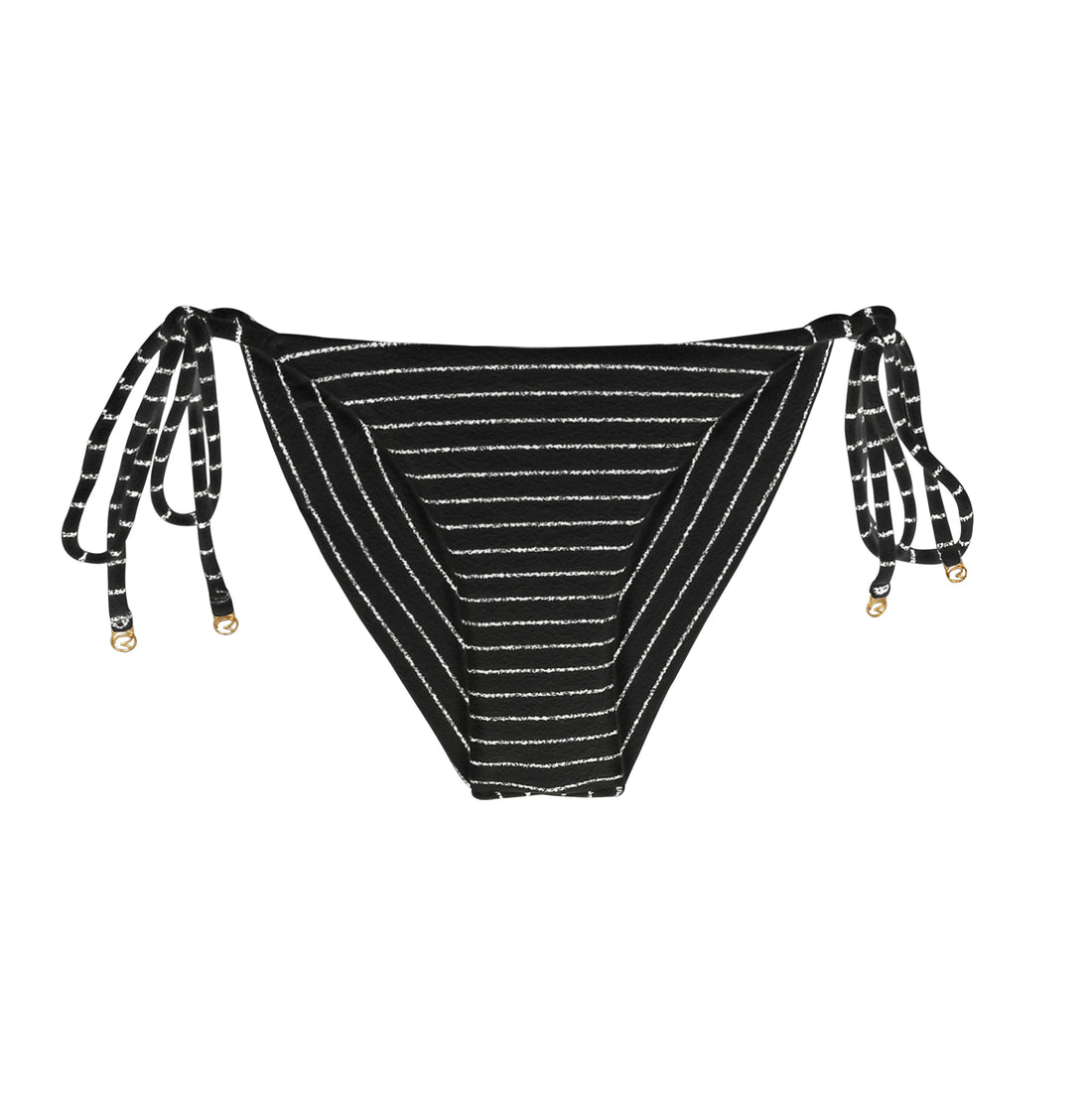 Product Front: Rio De Sol Bottom Bottom Linea-Black Cheeky-Tie